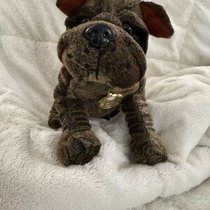 Dan Dee Brown Plush Dog Toy